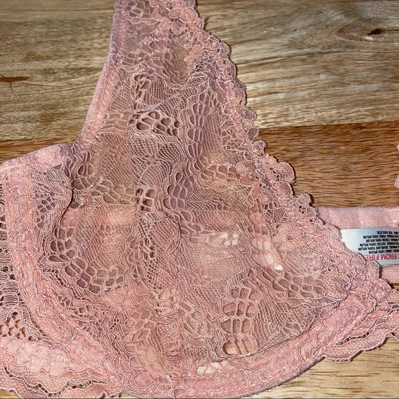 Free People Lace Plunge Underwire Bra - Picture 4 of 8